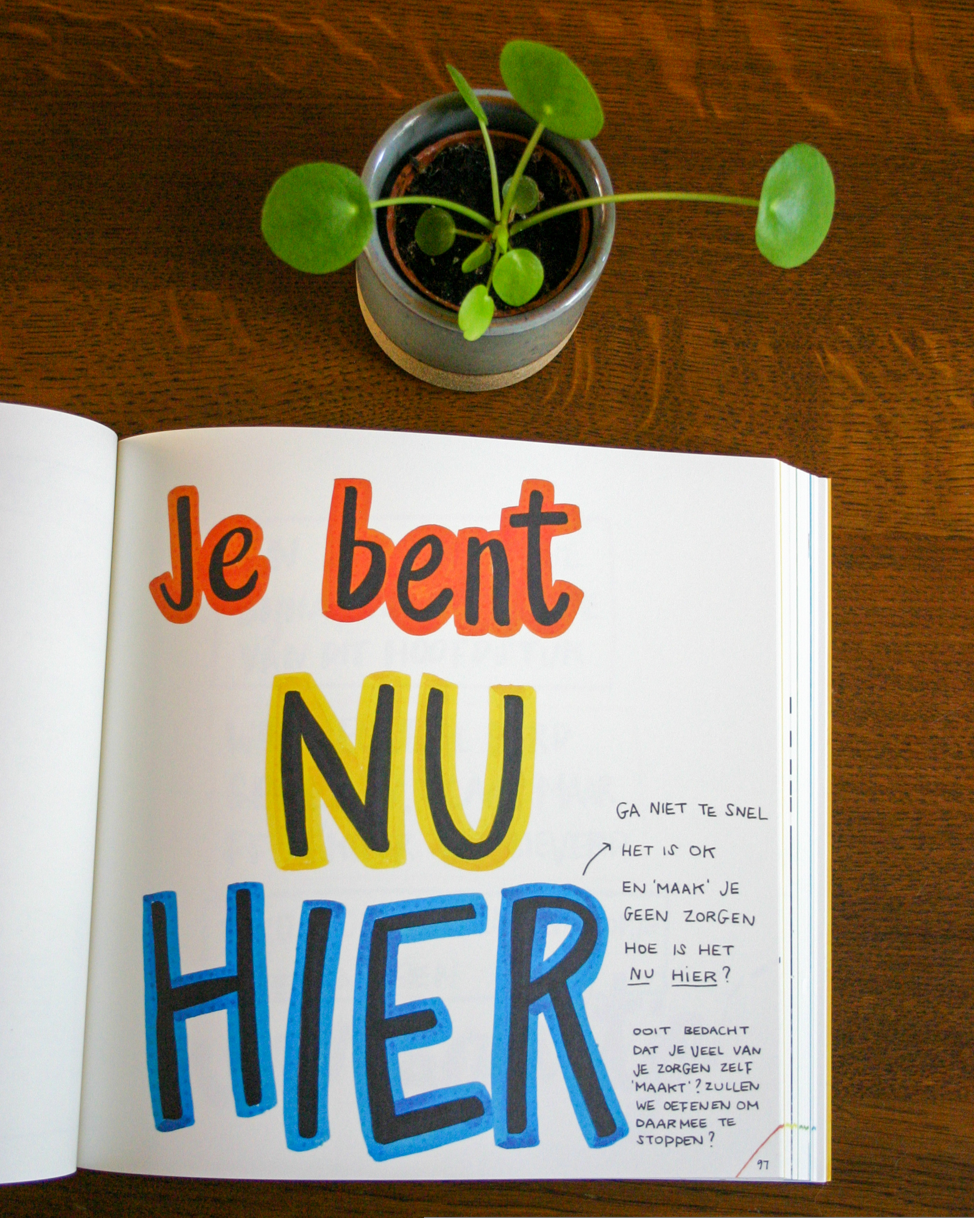 Je bent nu hier - Het grote depri doe boek