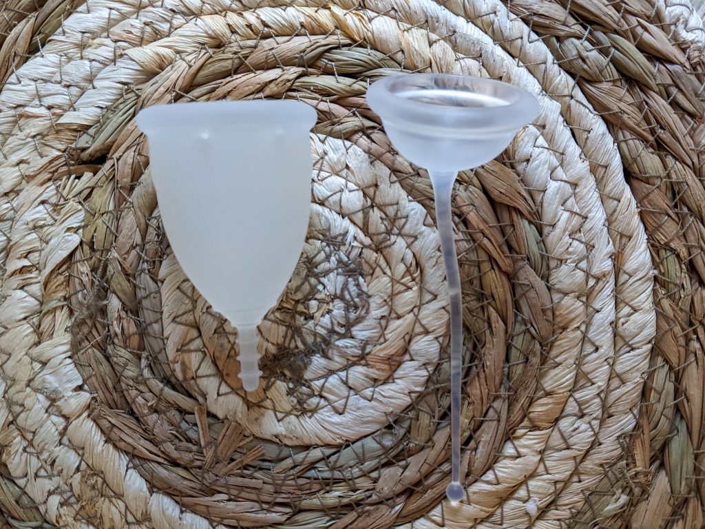menstruatie cup conceptie cup