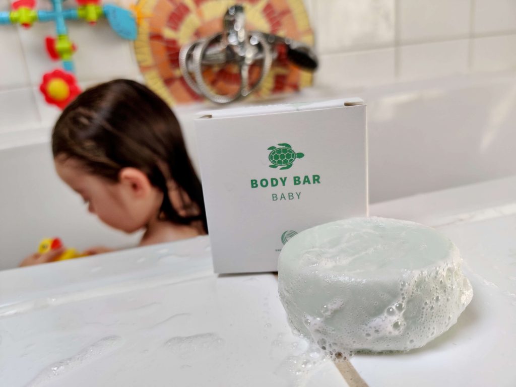 Baby body bar shampoo bar