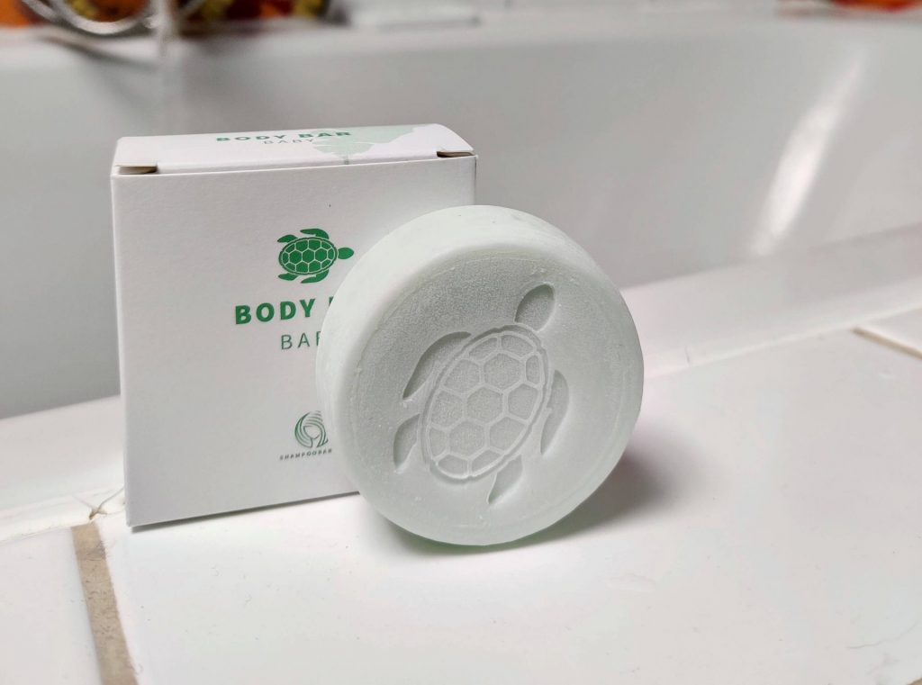 Shampoo baby body bar